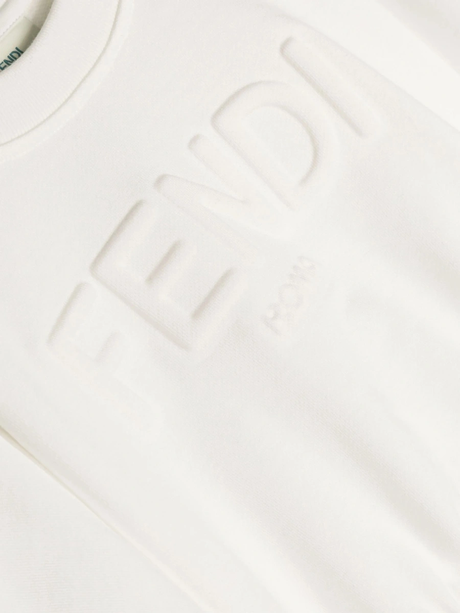 Hanorac Fendi alb - Img 3