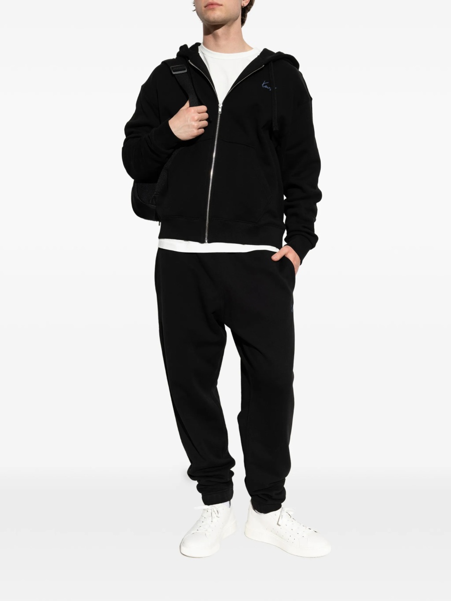 Hanorac Kenzo negru din bumbac - Img 2