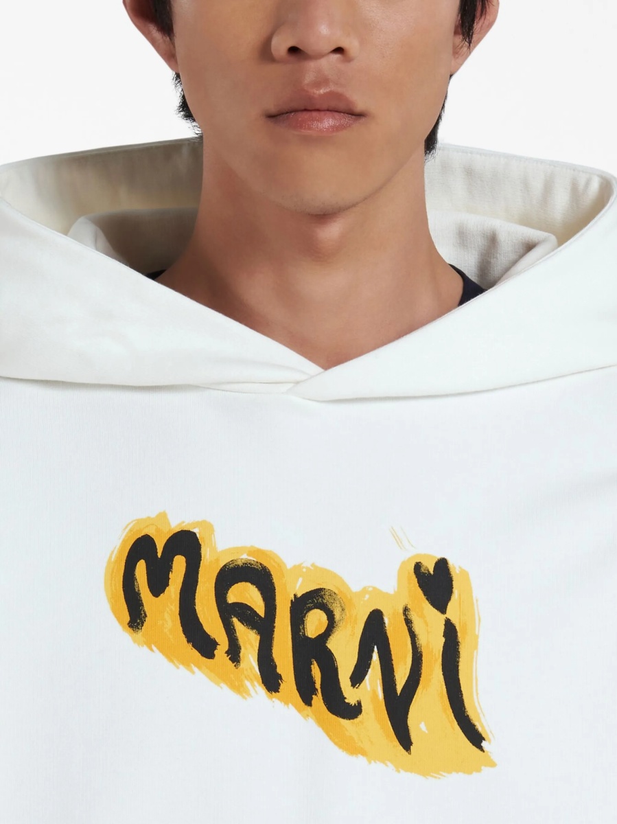 Hanorac Marni alb - Img 5