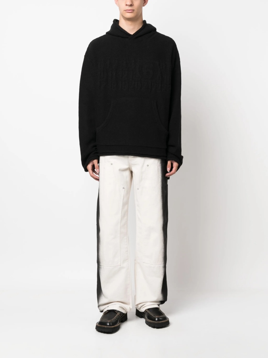 Hanorac MM6 Maison Margiela negru - Img 2