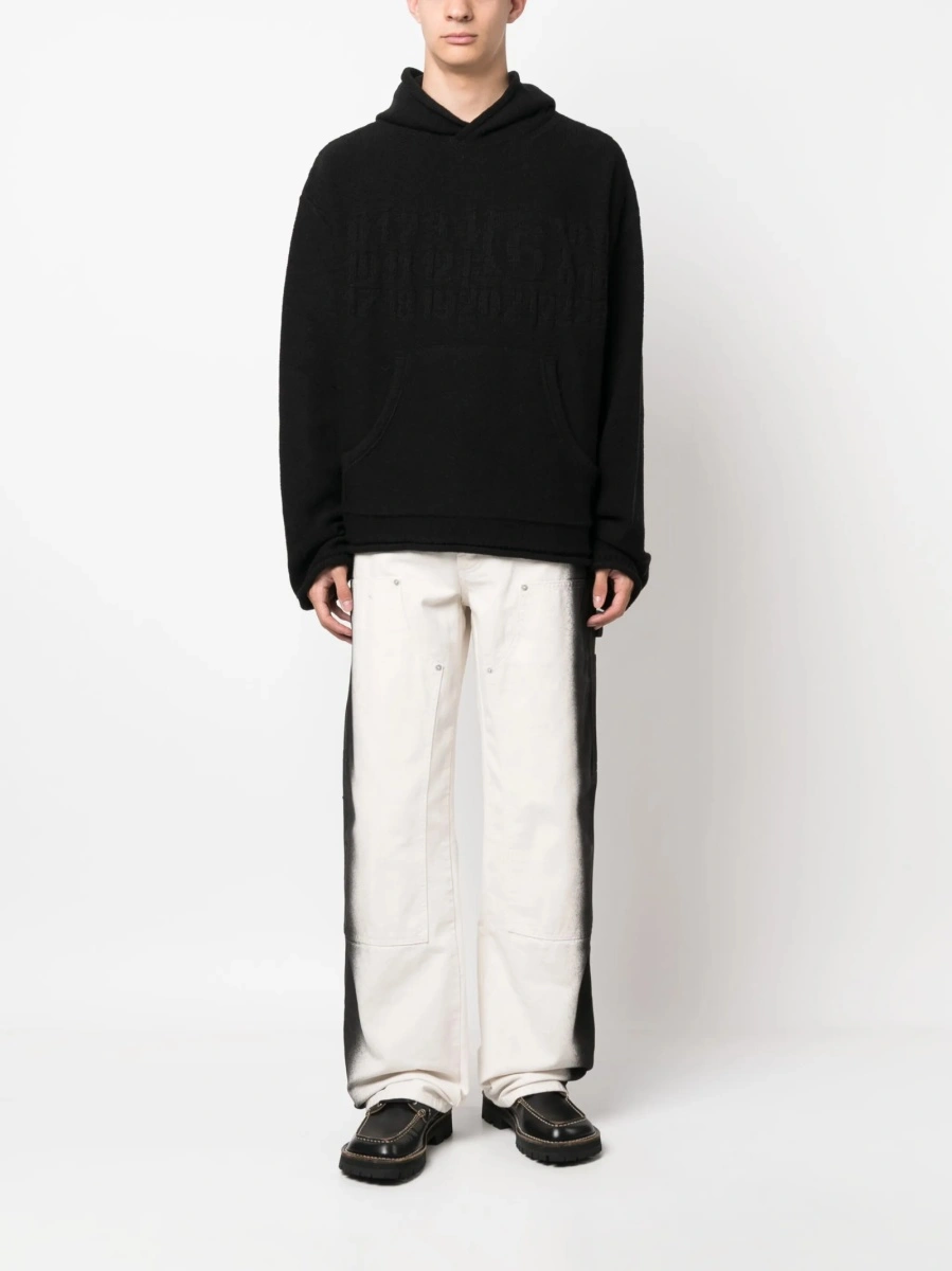 Hanorac MM6 Maison Margiela negru - Img 2