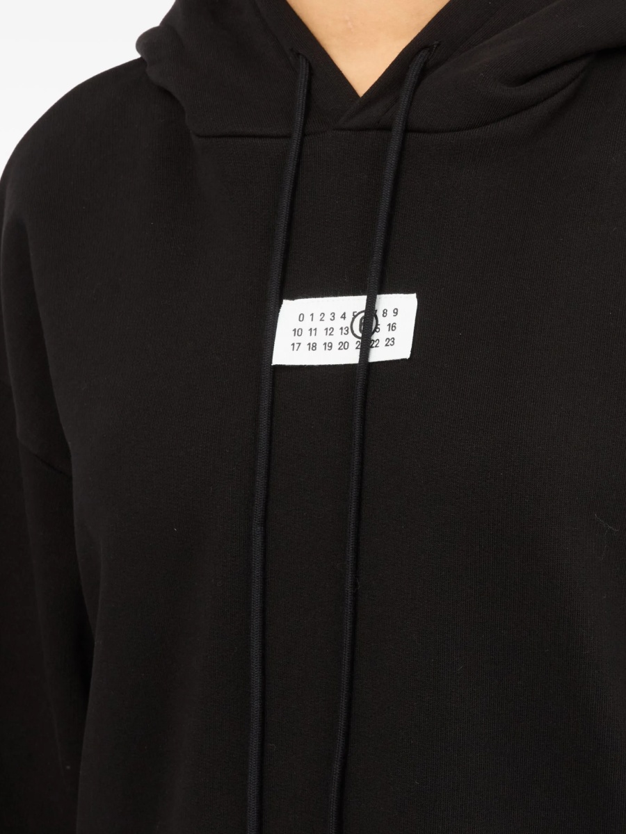 Hanorac MM6 Maison Margiela negru - Img 5