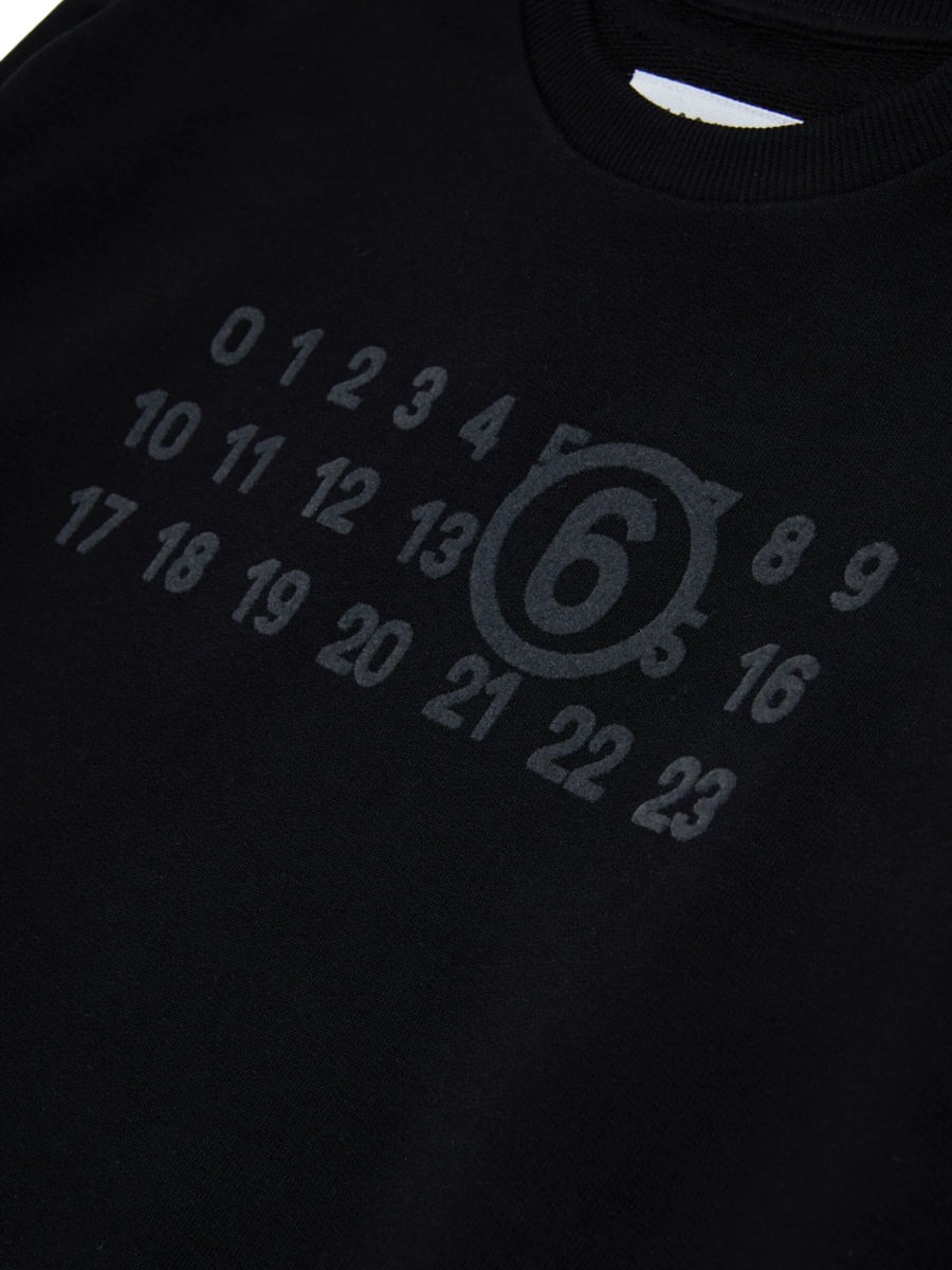 Hanorac MM6 Maison Margiela negru - Img 4