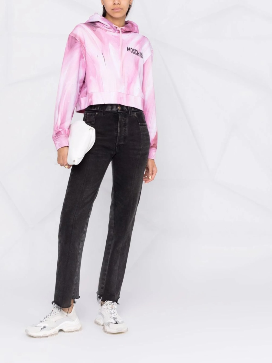 Hanorac Moschino roz - Img 2