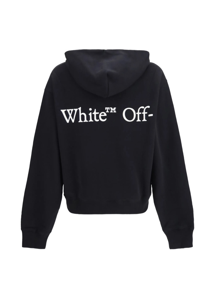 Hanorac Off-White Bookish negru - Img 2