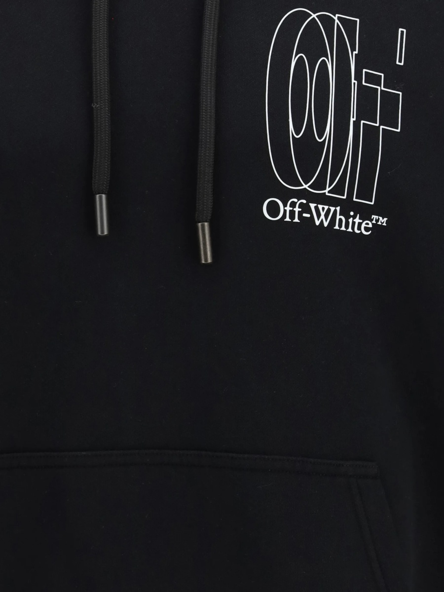 Hanorac Off-White negru - Img 4