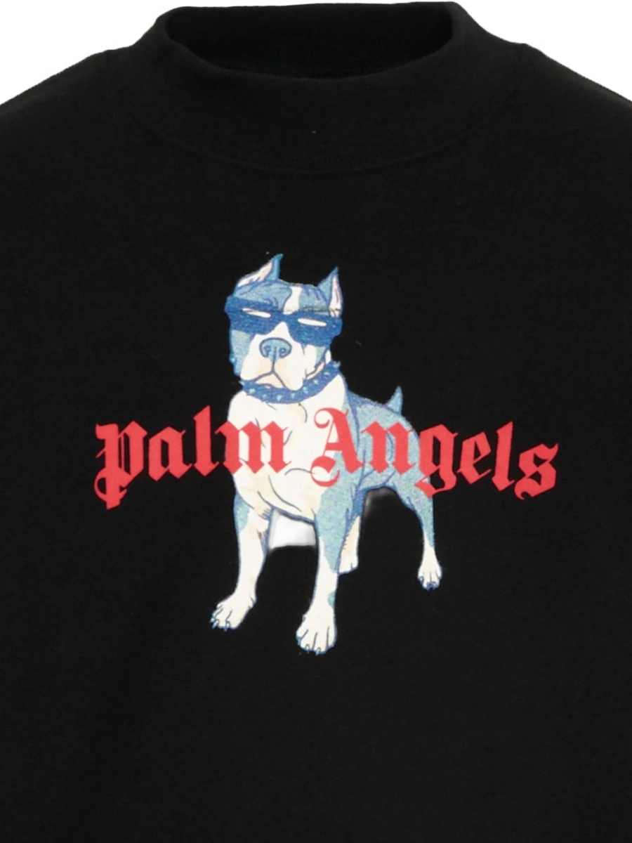 Hanorac Palm Angels negru - Img 3