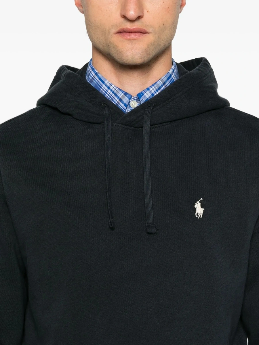 Hanorac Ralph Lauren negru din bumbac - Img 7