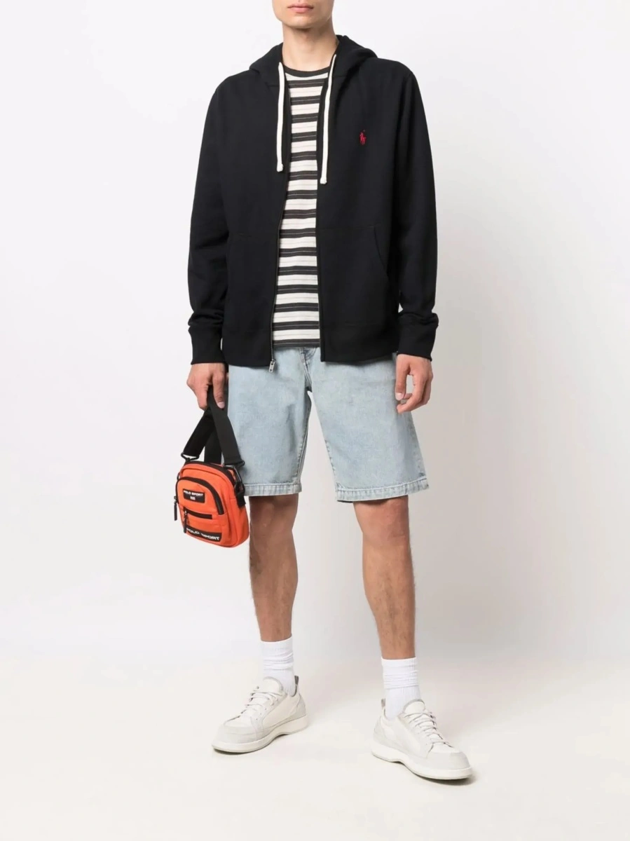 Hanorac Ralph Lauren negru din bumbac - Img 4