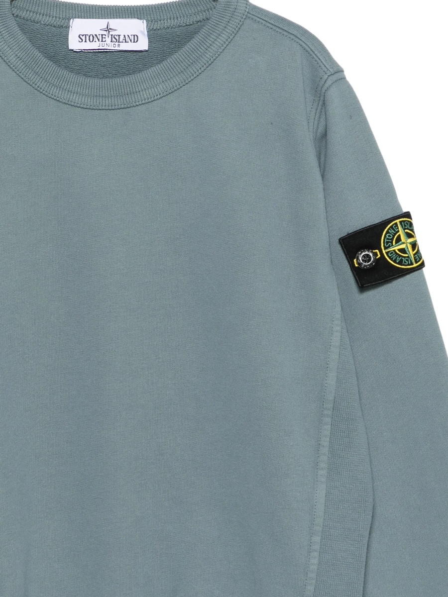 Hanorac Stone Island albastru din bumbac - Img 3
