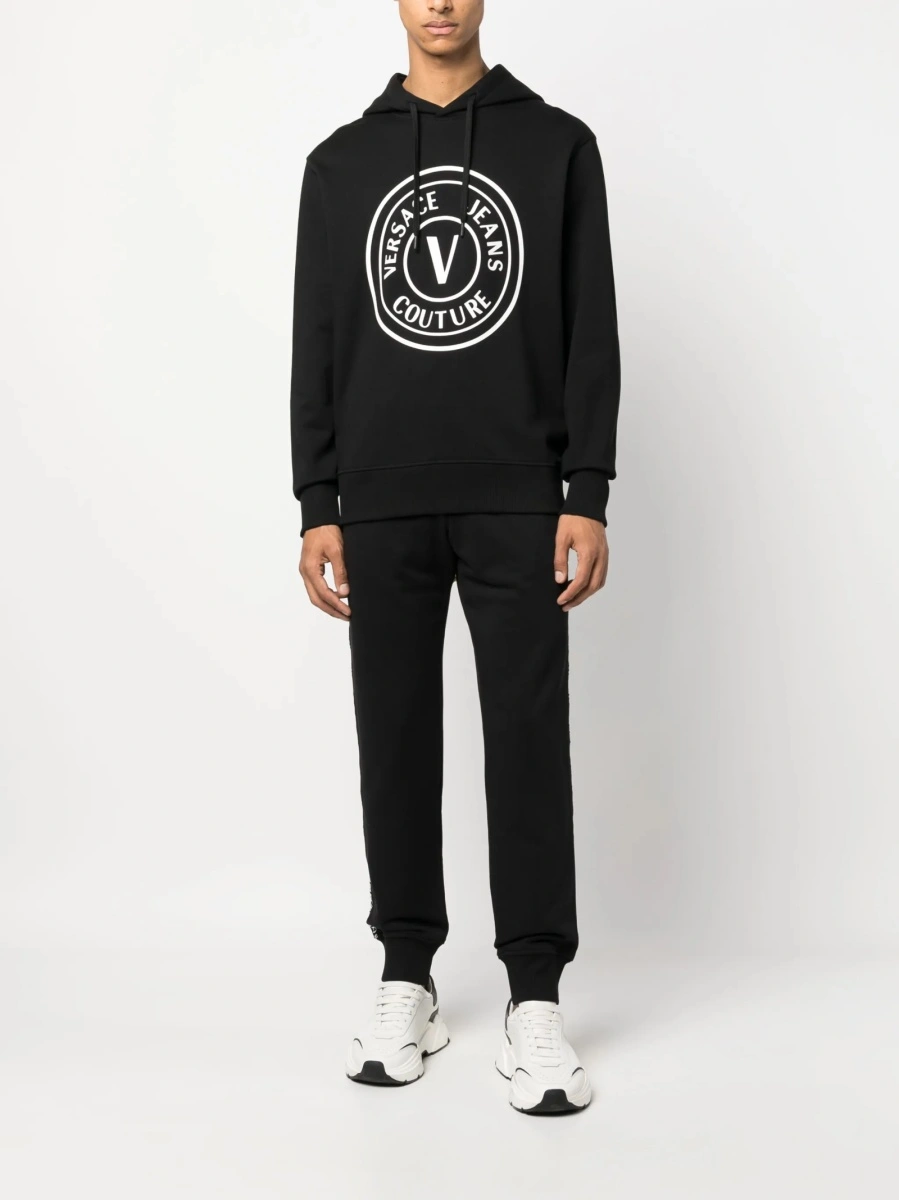 Hanorac Versace Jeans Couture negru - Img 2