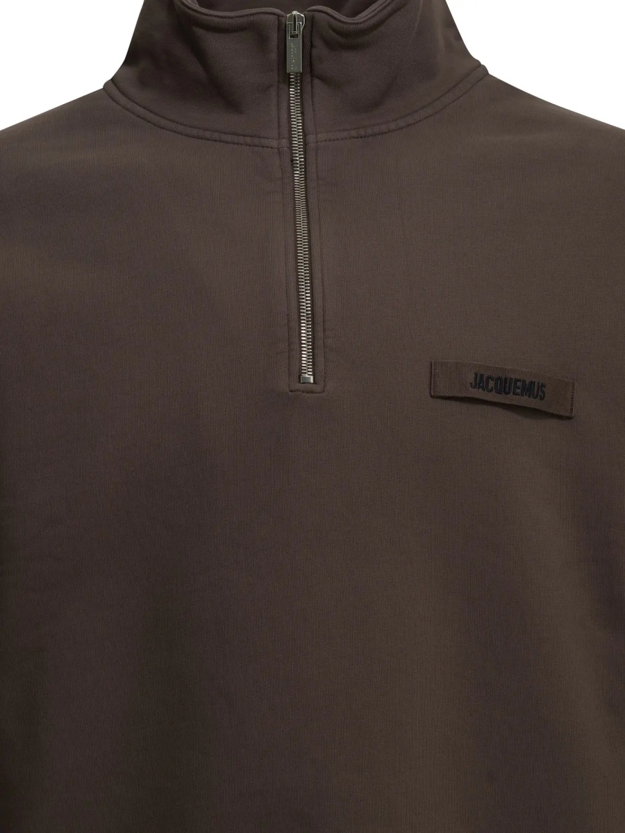 Hanorace "Le Camionneur Gros Grain" Half Zip Sweatshirt - Img 3