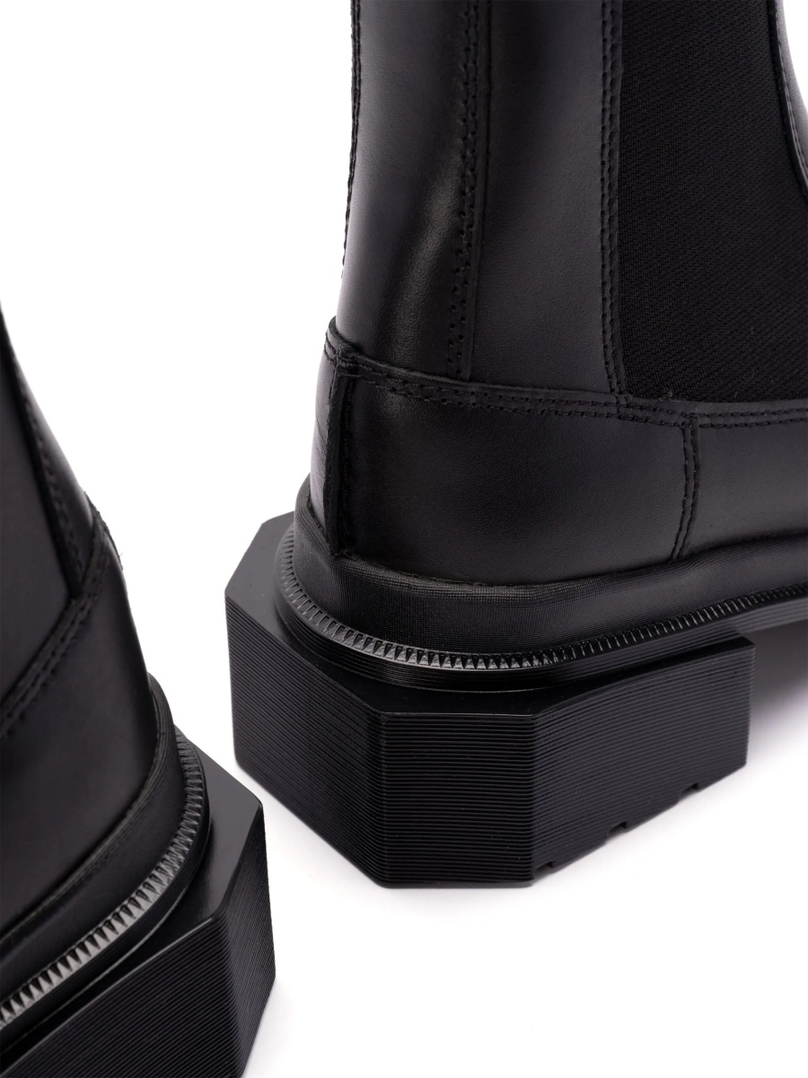 Incaltaminte Dr. Martens neagra din elastan si piele - Img 2