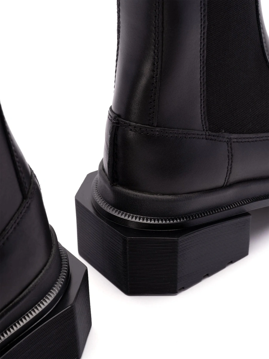 Incaltaminte Dr. Martens neagra din elastan si piele - Img 2