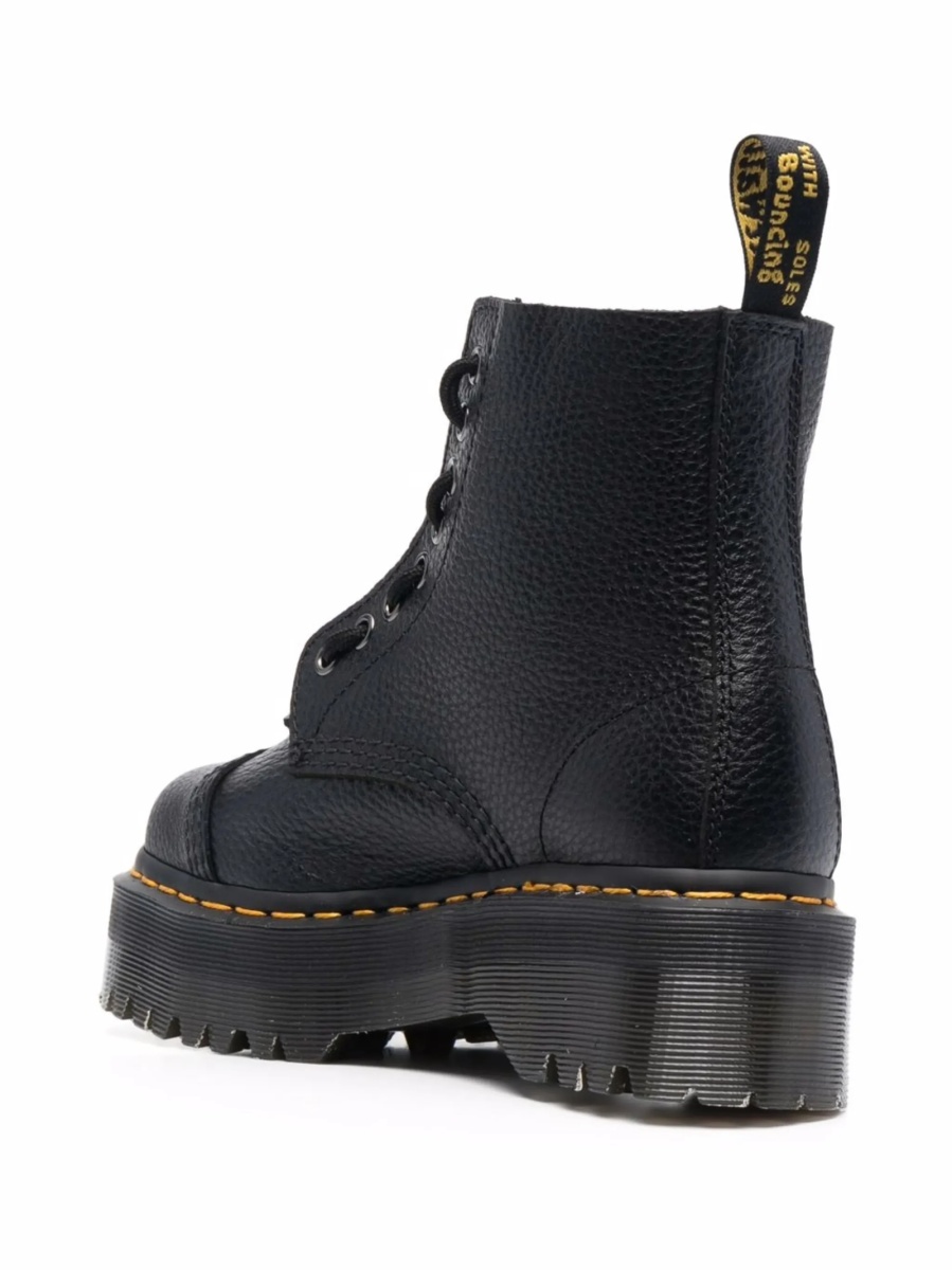 Incaltaminte Dr. Martens neagra din piele - Img 3