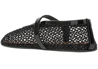 Incaltaminte Fishnet ballerina flats - Img 3