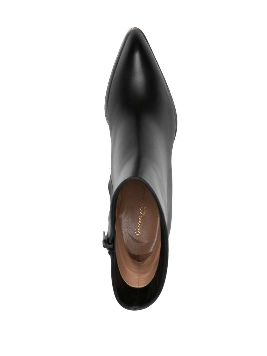 Incaltaminte Gianvito Rossi neagra din piele - Img 4