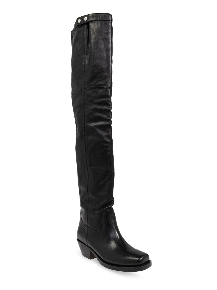 Incaltaminte Isabel Marant neagra din piele - Img 4