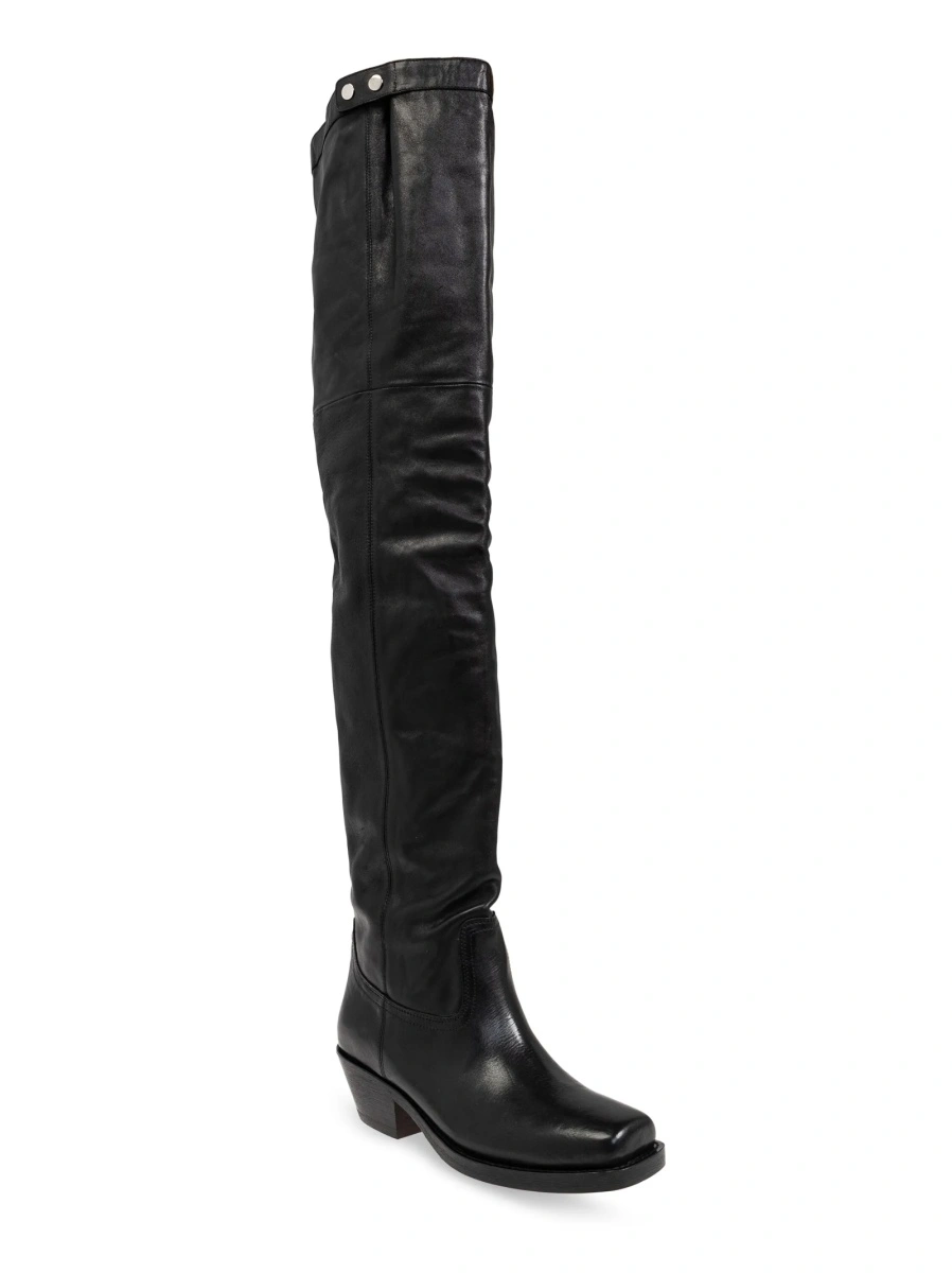 Incaltaminte Isabel Marant neagra din piele - Img 4