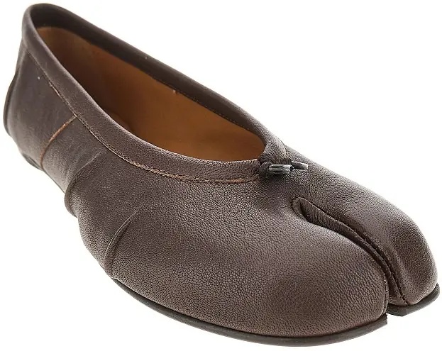Incaltaminte Leather Tabi ballerinas - Img 2