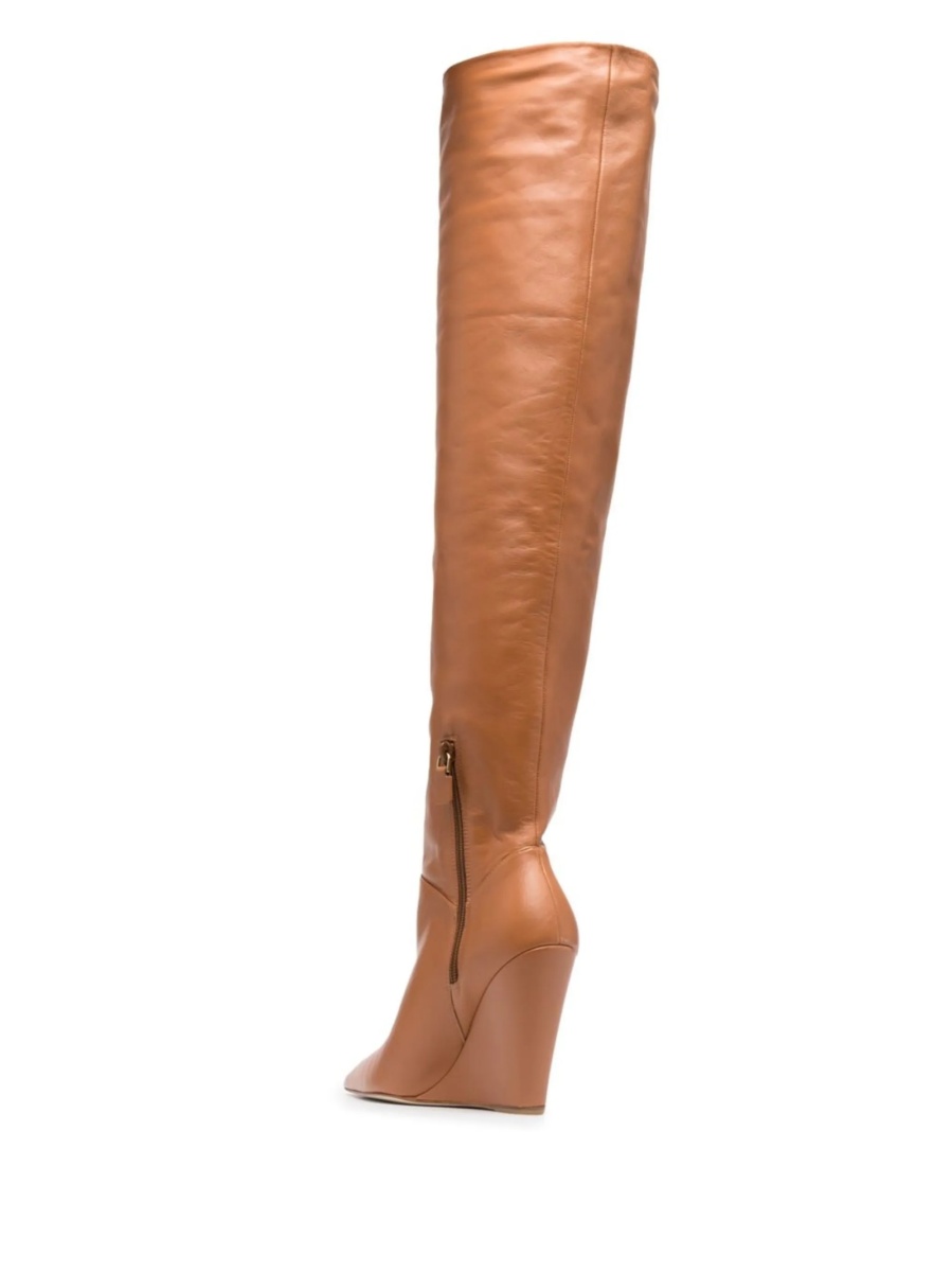 Incaltaminte Stuart Weitzman neutra din piele - Img 3