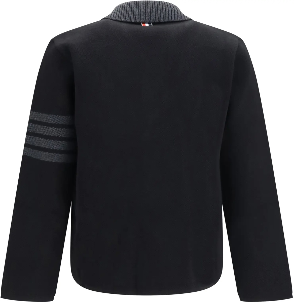 Jacheta 4-Bar cotton piqué Jacket - Img 2