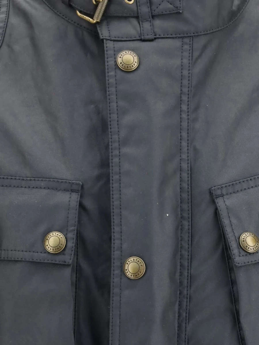 Jacheta Belstaff albastra - Img 5