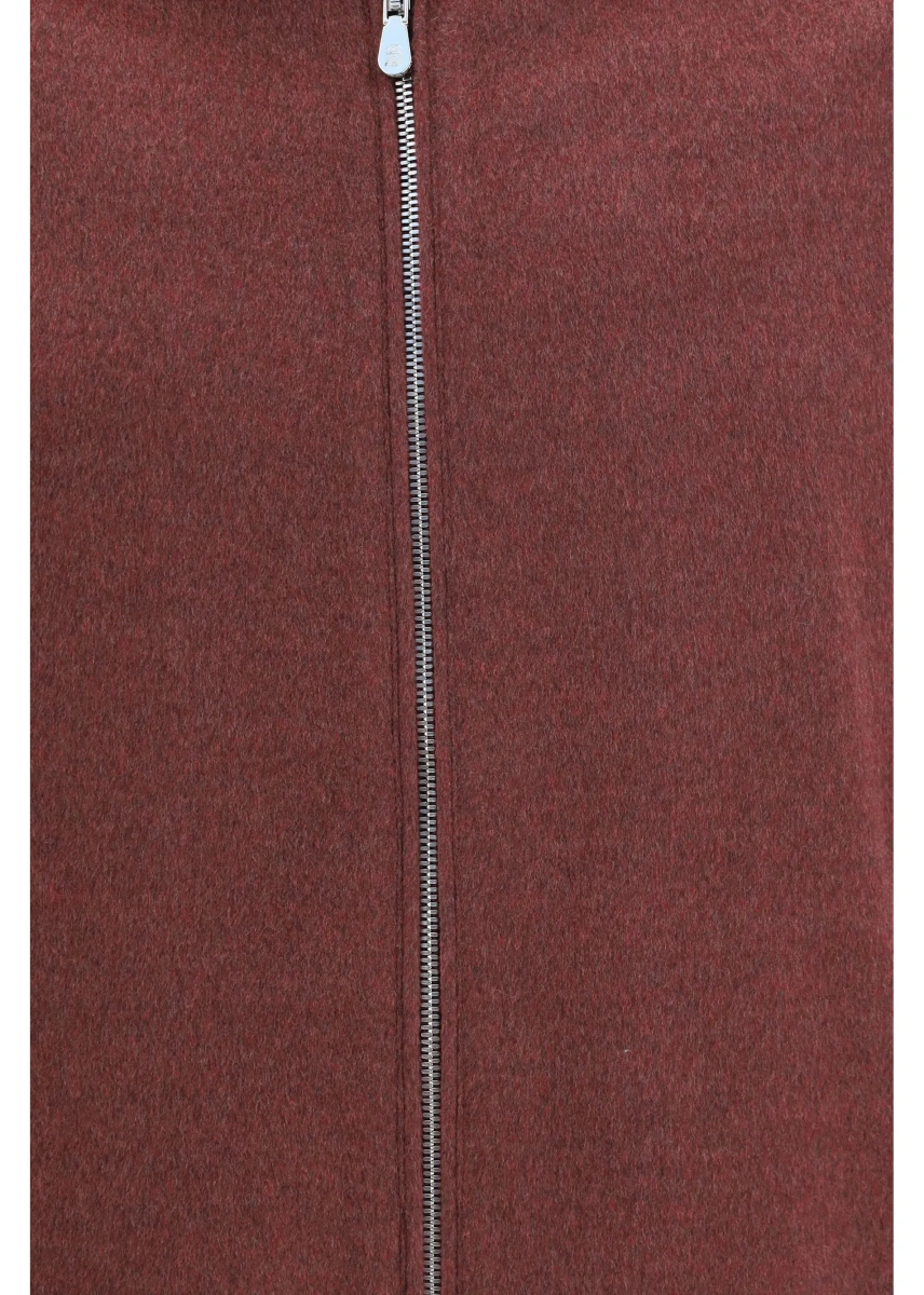 Jacheta Brunello Cucinelli multicolora din lana - Img 3