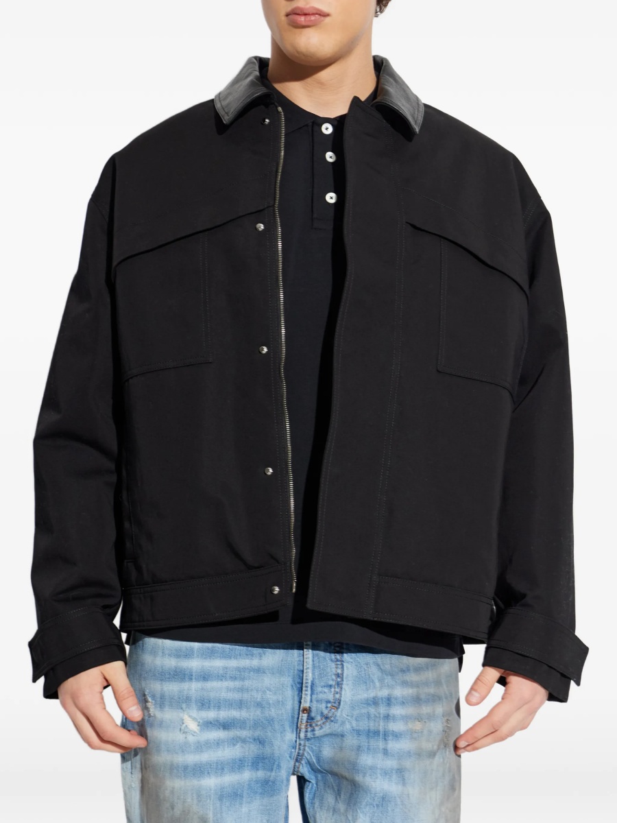 Jacheta camasa Golden Goose neagra - Img 3