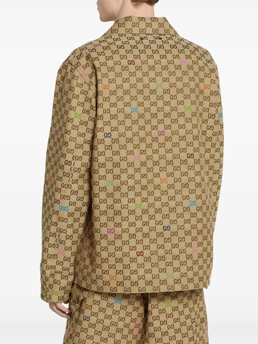Jacheta camasa Gucci neutra - Img 2