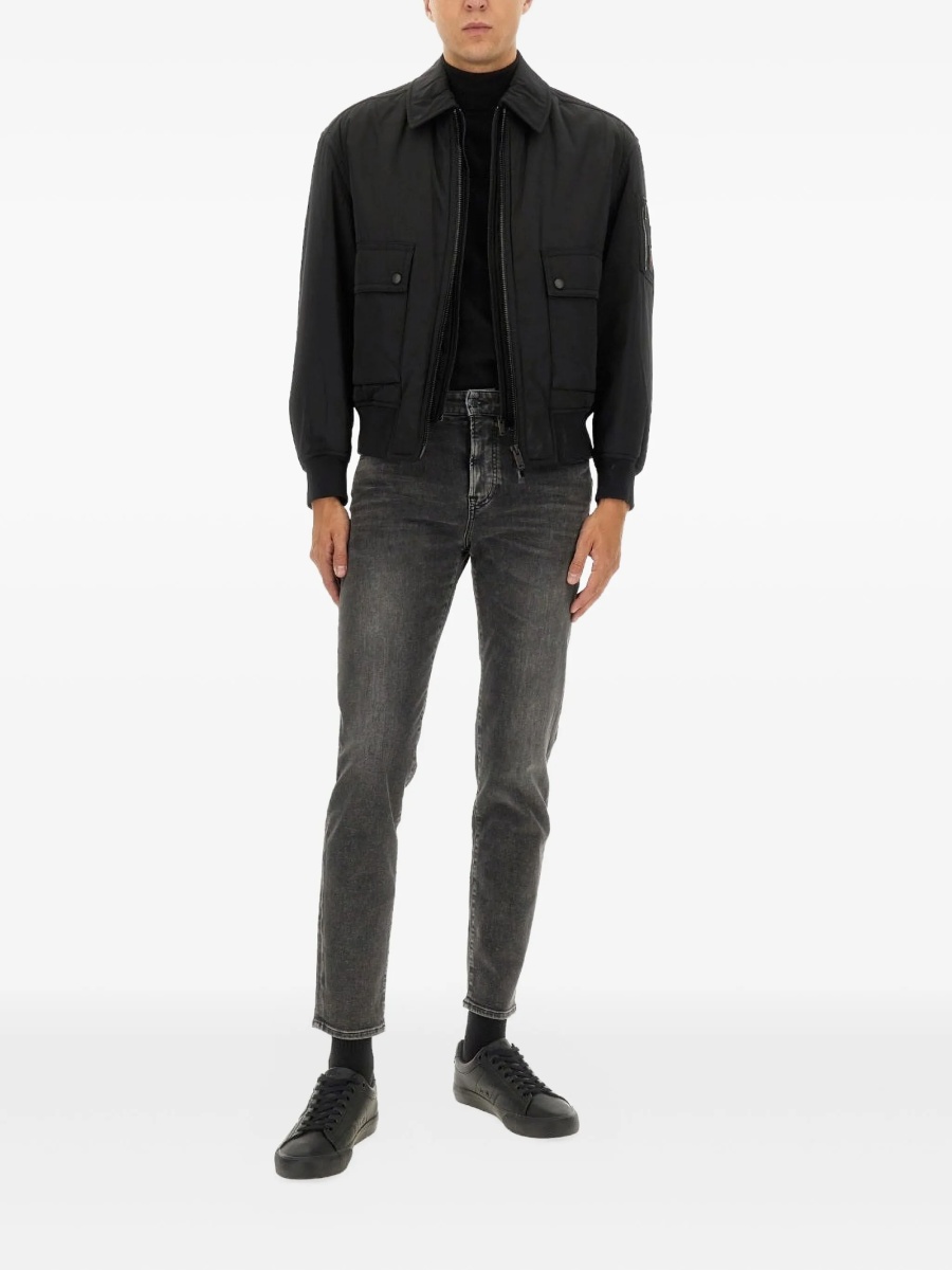 Jacheta camasa Hugo Boss neagra - Img 2