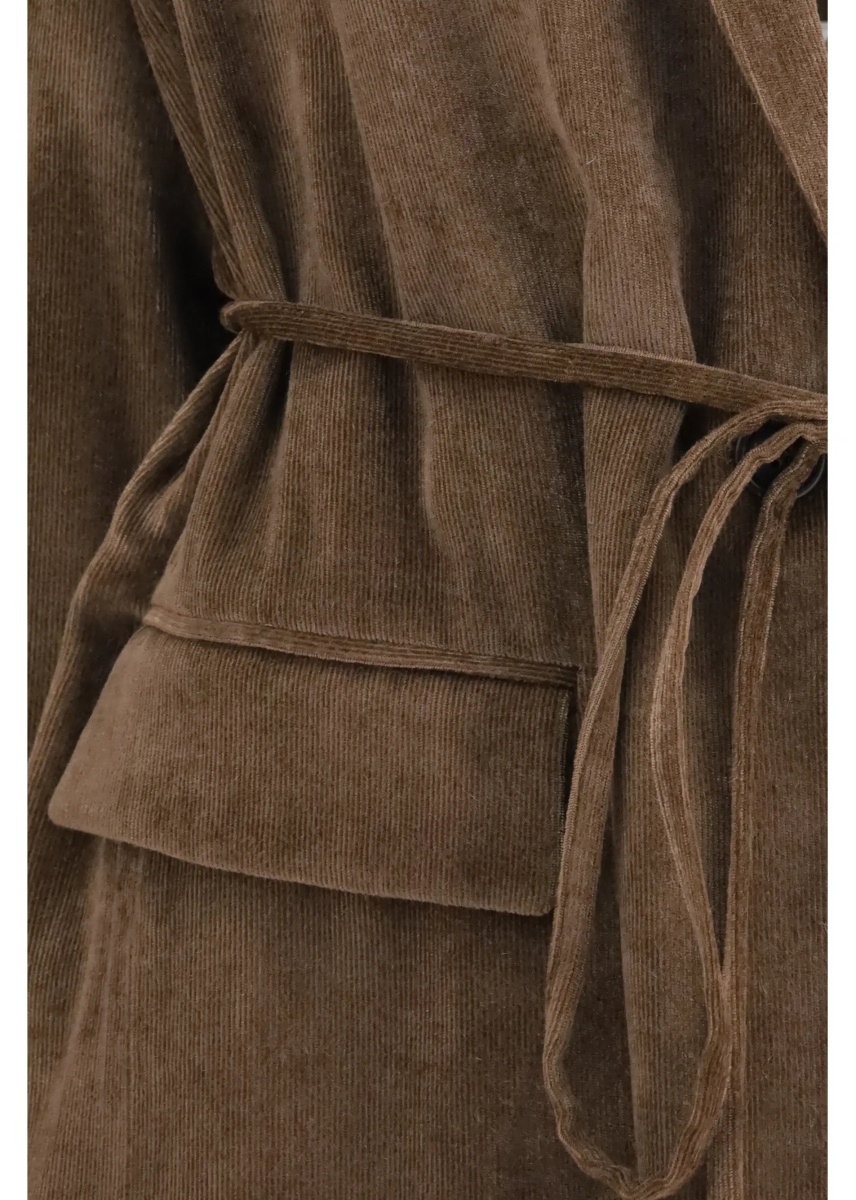 Jacheta Cashmere-blend Jacket with drawstrings - Img 3