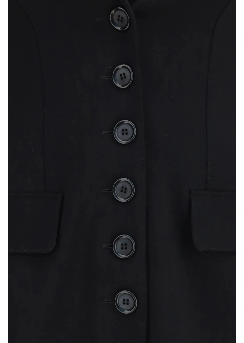Jacheta Dolce &amp; Gabbana neagra din lana - Img 3
