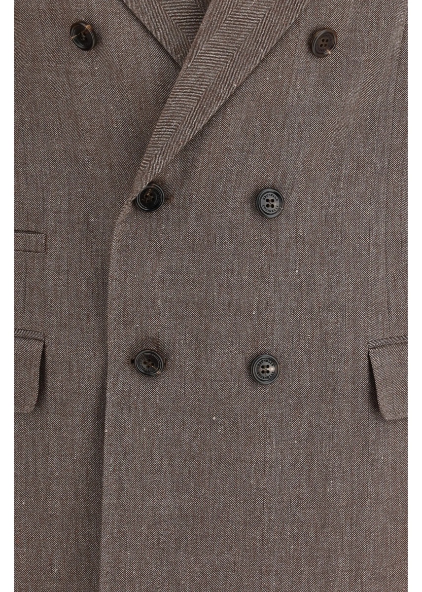 Jacheta Double-breasted tailored Jacket - Img 3
