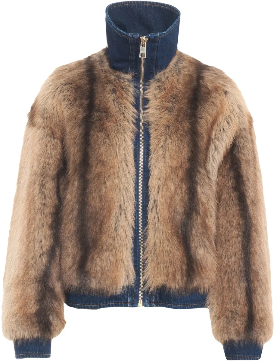 Jacheta Faux fur casual jacket - Img 3