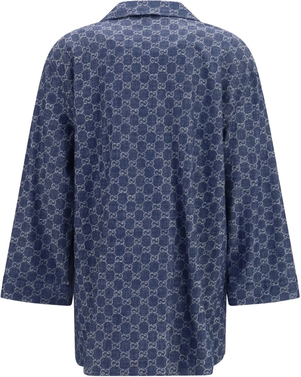 Jacheta GG jacquard cotton Jacket - Img 4
