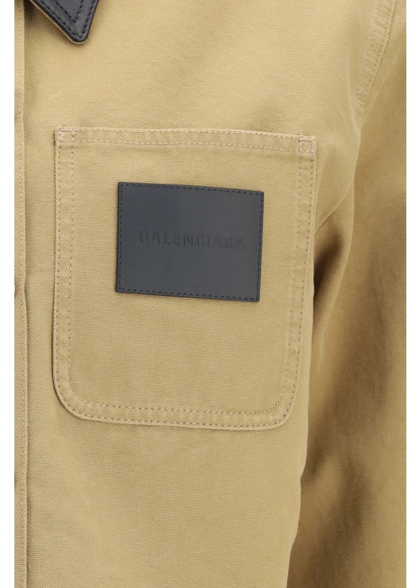Jacheta Heavy cotton cropped Jacket - Img 3