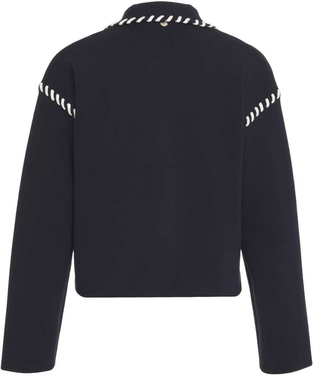 Jacheta Jacket with decorative stitching - Img 3