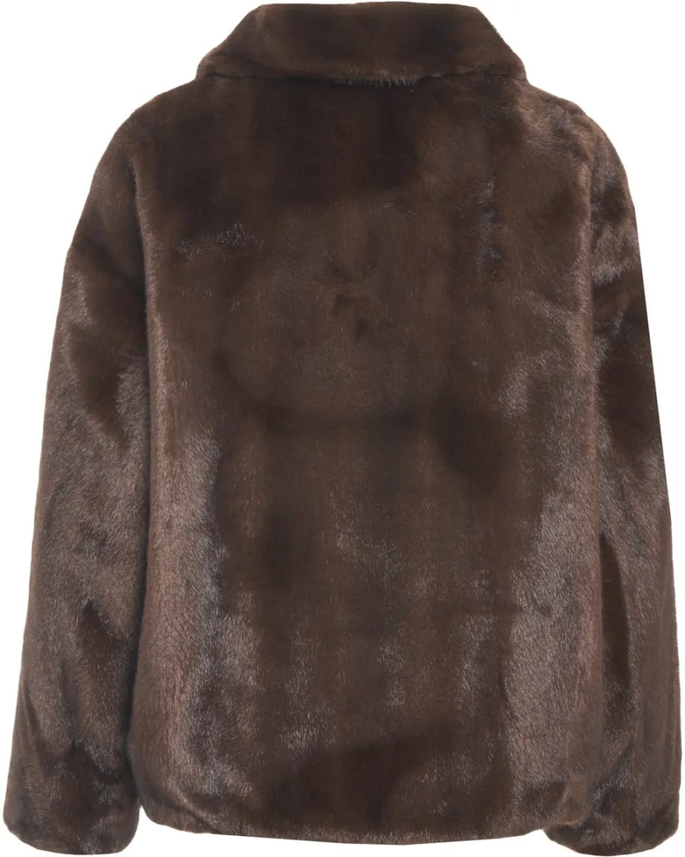 Jacheta Jacket with faux fur collar - Img 5