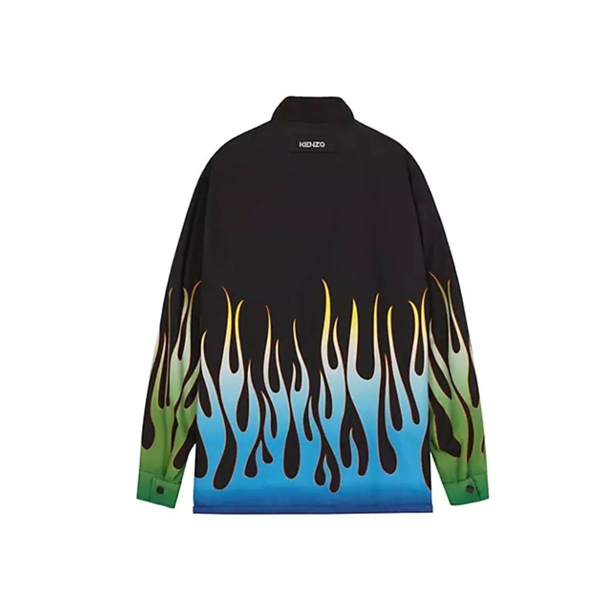 Jacheta Kenzo Flame Print Reversible Jacket - Img 2