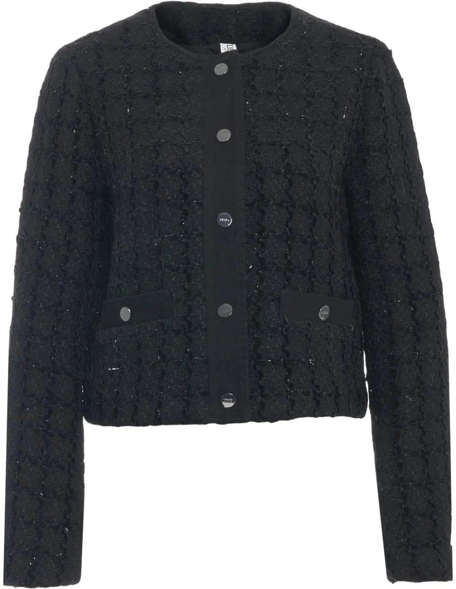 Jacheta Liu Jo Blue Denim neagra 'Kate' - Img 2
