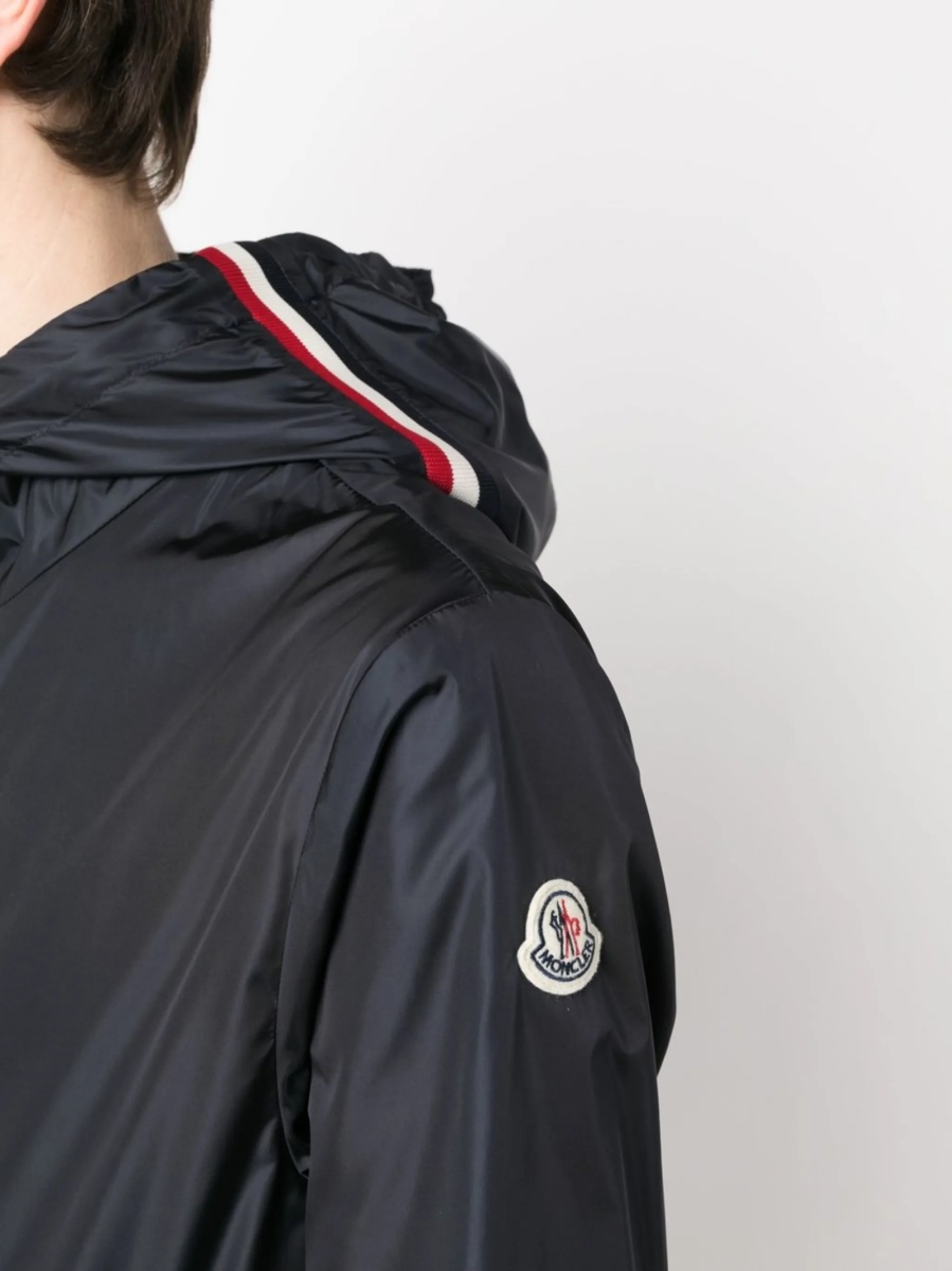Jacheta Moncler Genius albastra din poliamida - Img 5