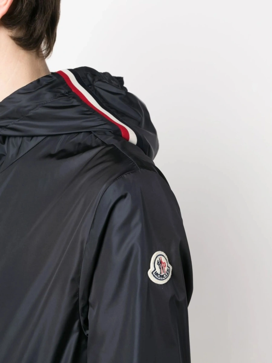 Jacheta Moncler Genius albastra din poliamida - Img 5
