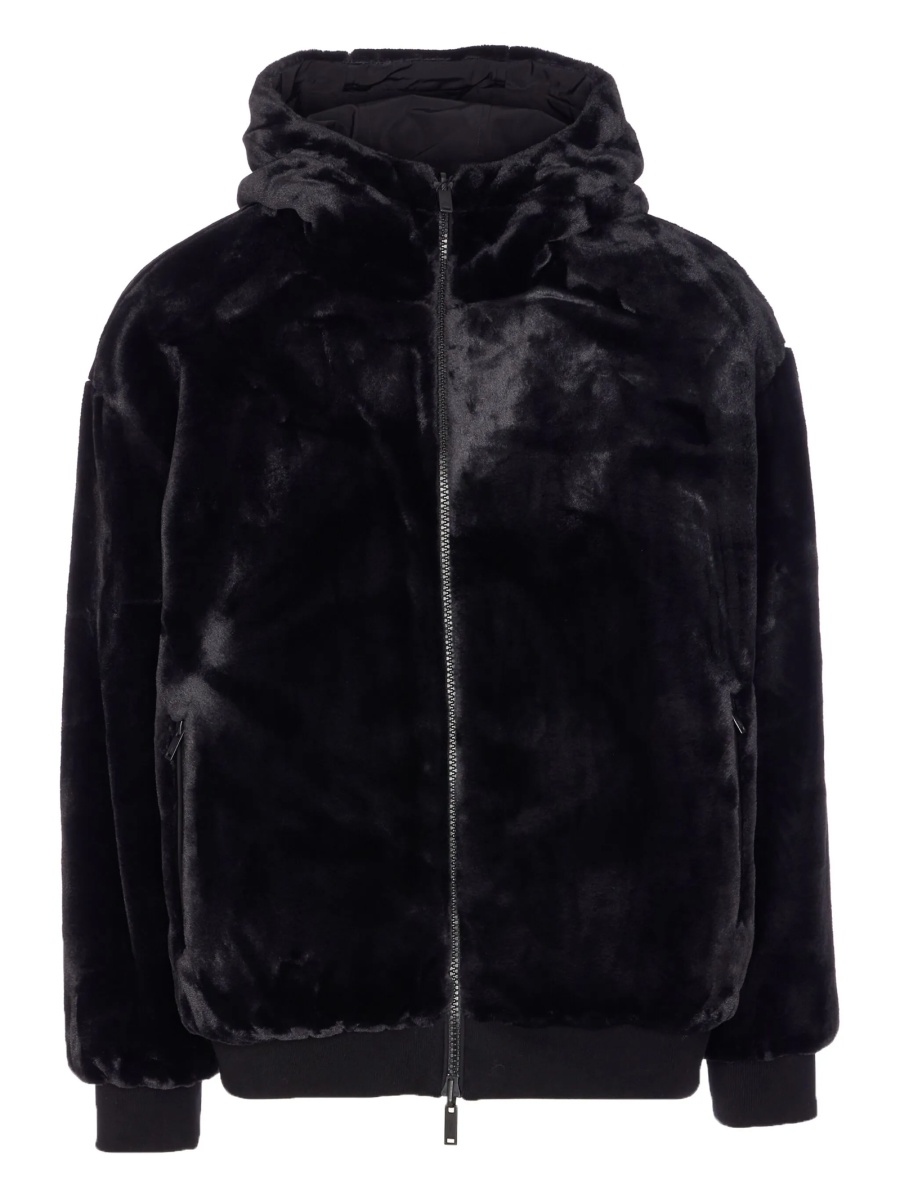 Jacheta Moose Knuckles neagra din polyester - Img 2