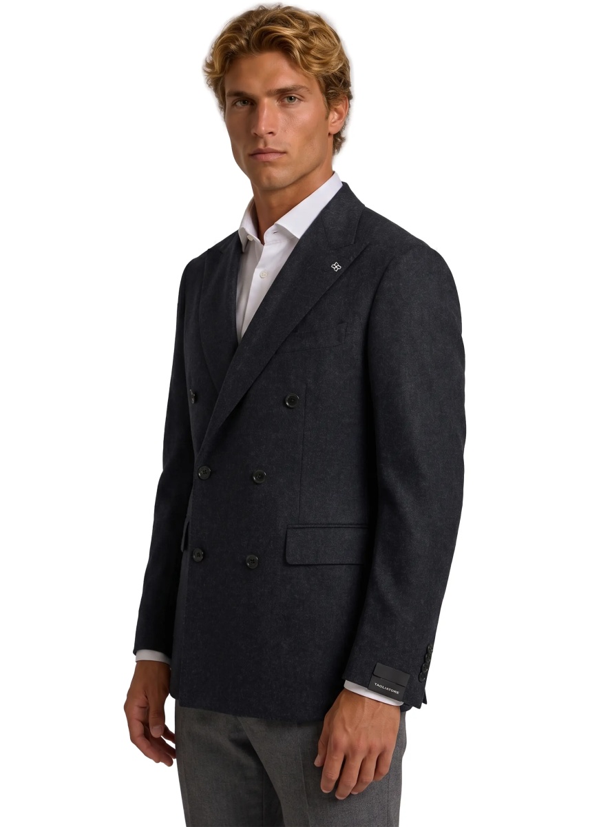 Jacheta New York Double-Breasted Virgin Wool Jacket - Img 2