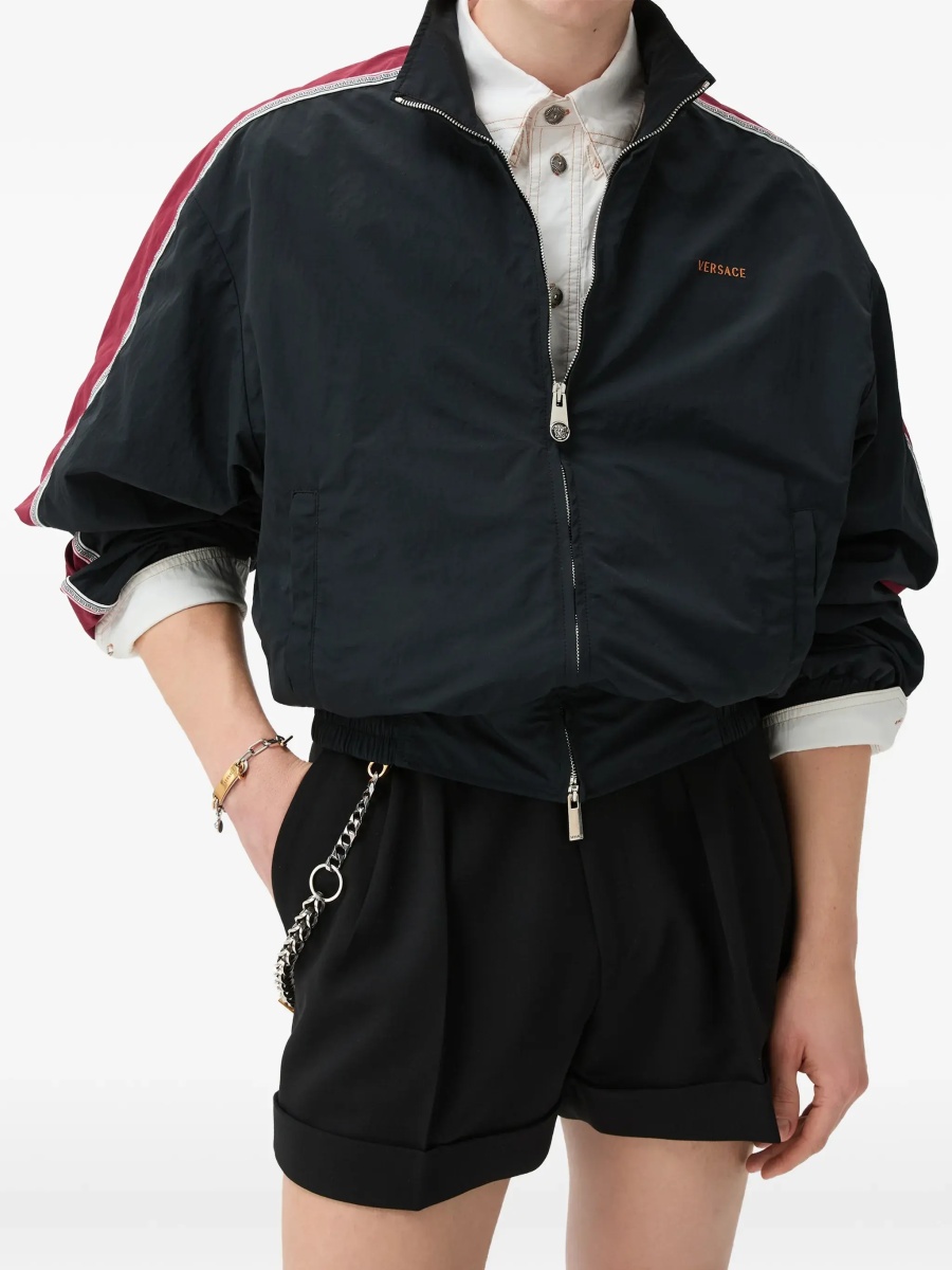 Jacheta Nylon Blouson Jacket with embroidered logo - Img 4