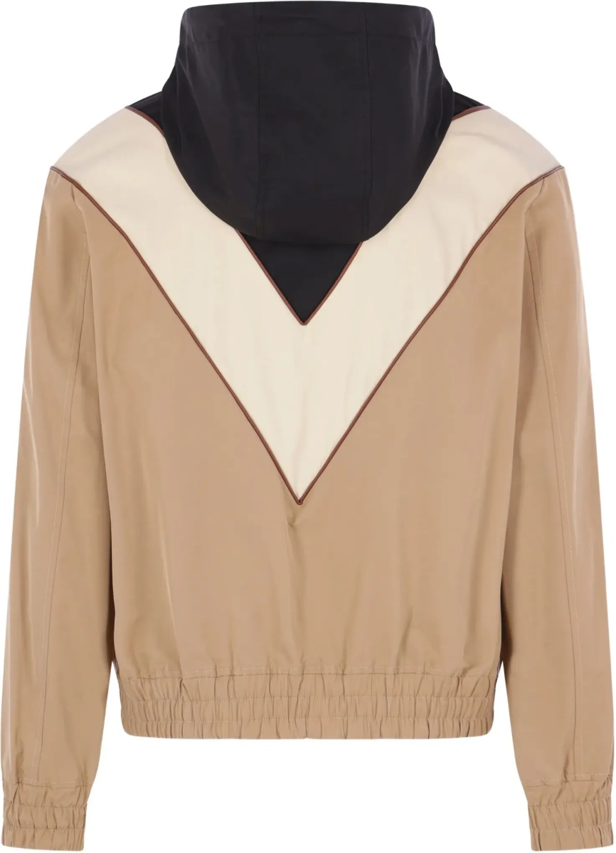Jacheta Nylon hooded windbreaker Jacket - Img 2