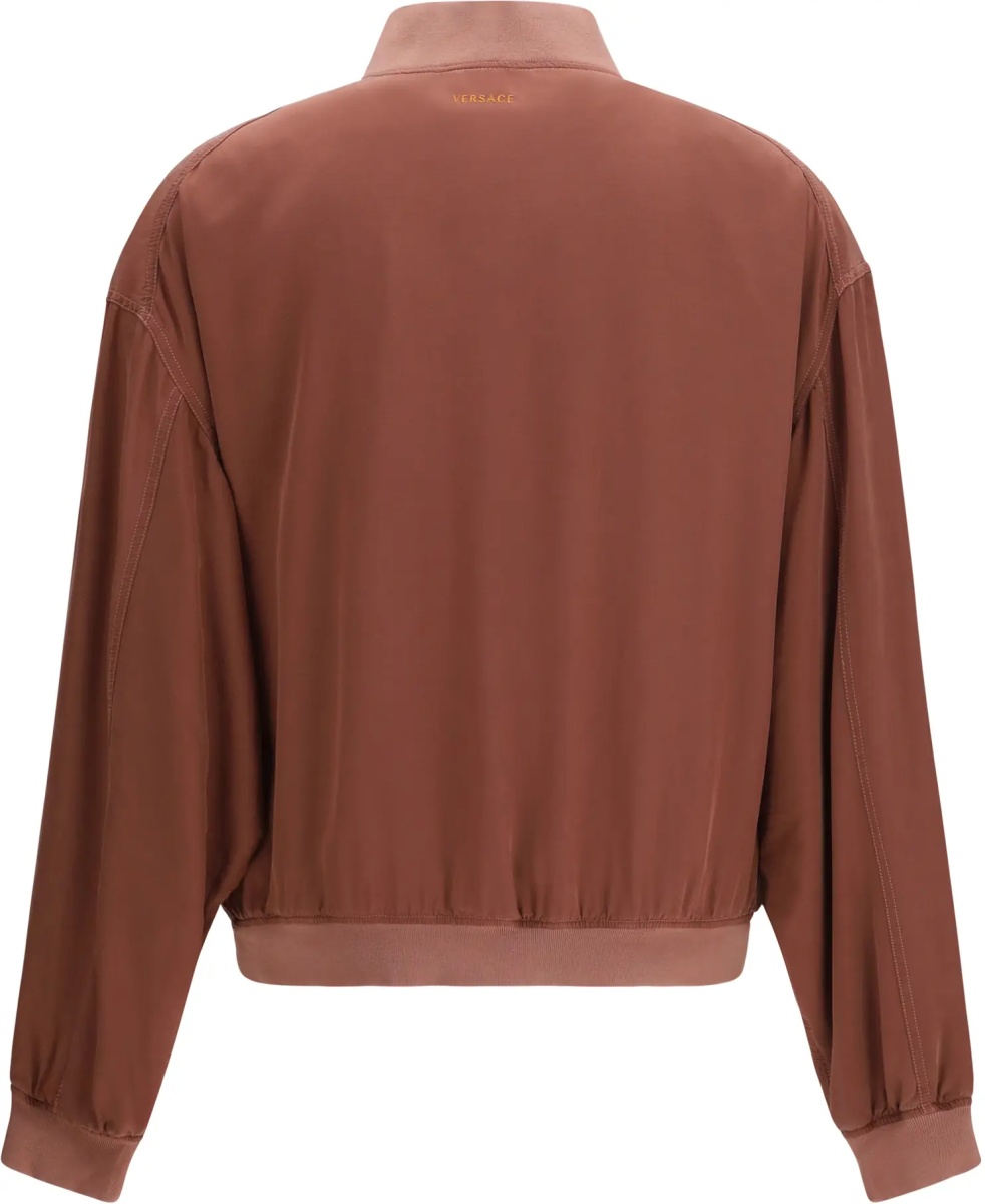 Jacheta Overdyed silk Jacket - Img 2