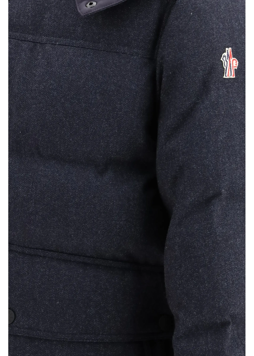 Jacheta Padded denim-effect wool Ski Jacket - Img 3