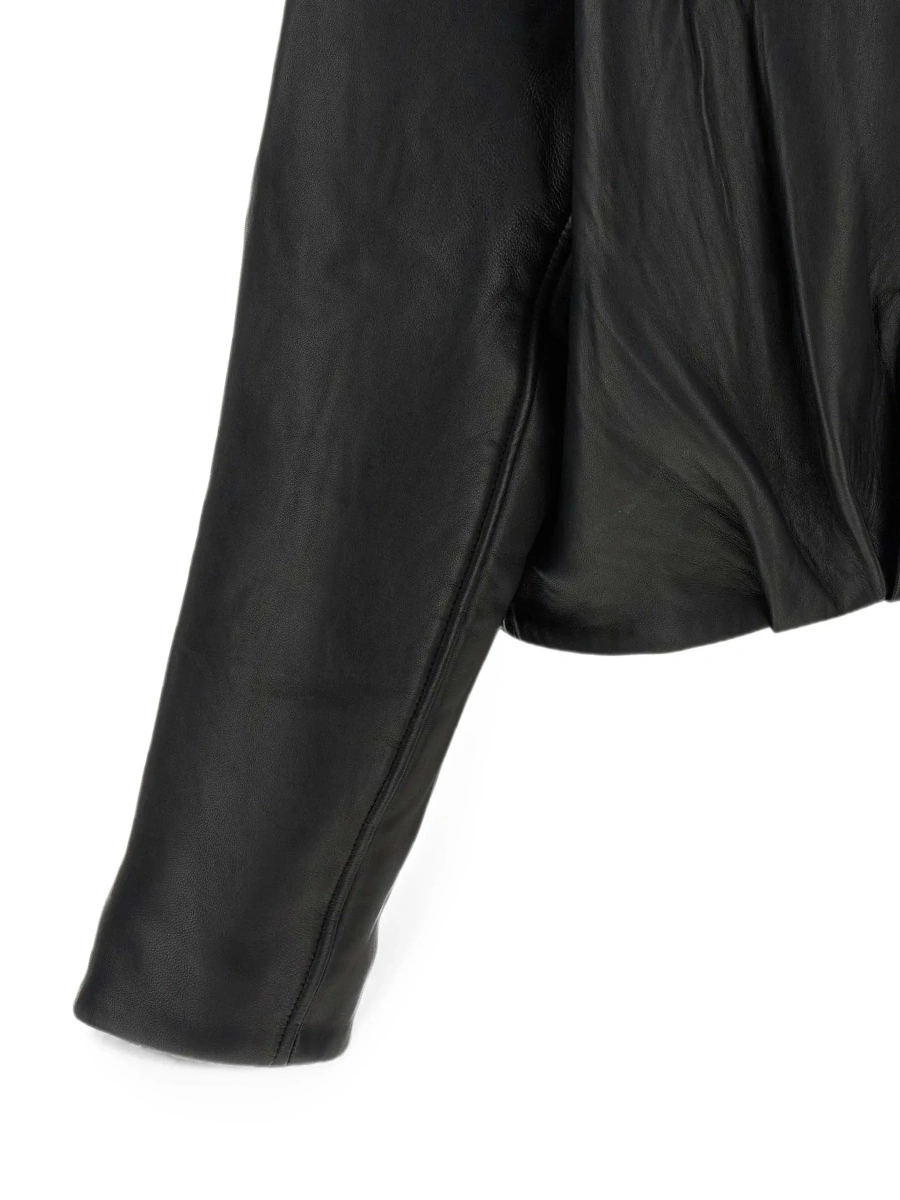Jacheta ROTATE Birger Christensen neagra din piele - Img 6